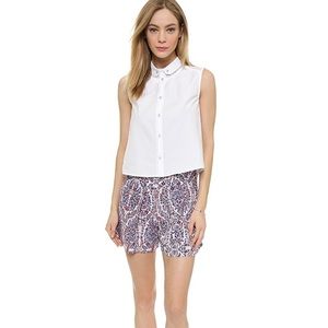 Rebecca Taylor silk shorts - size 4